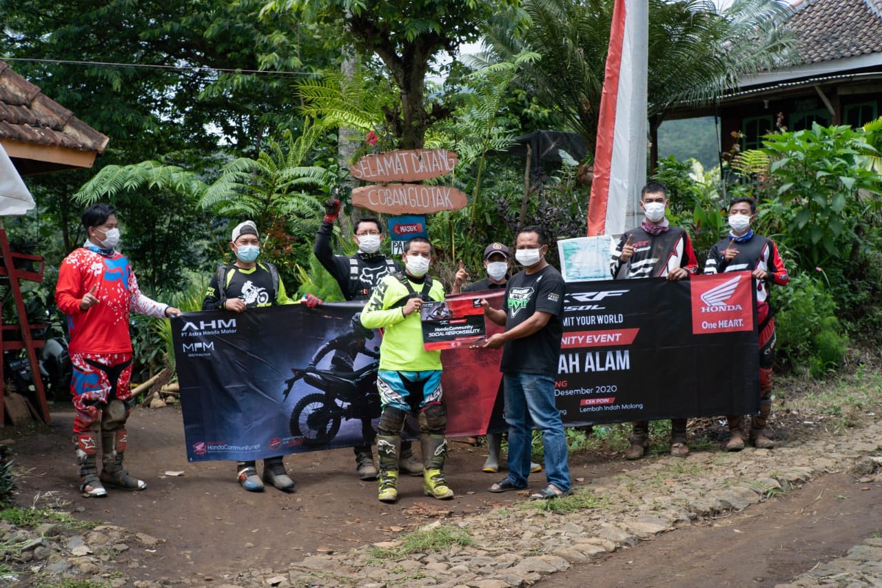 Lintasi Gunung, Buktikan Ketangguhan Honda CRF150L